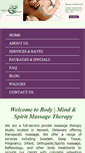 Mobile Screenshot of bmsmassage.com